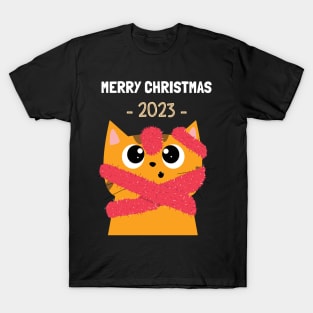 Cat Lover Christmas T-Shirt